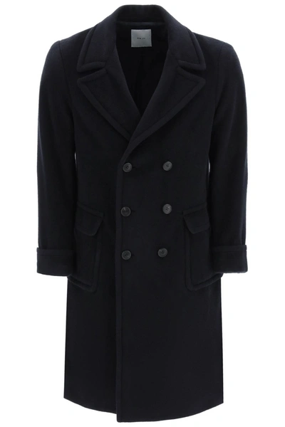 Shop Gm77 Wool And Mohair Coat In Blue (blue)