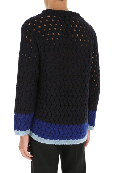 Shop Koché Multicolor Alpaca Blend Sweater  Multicoloured Koche Donna|uomo Xs