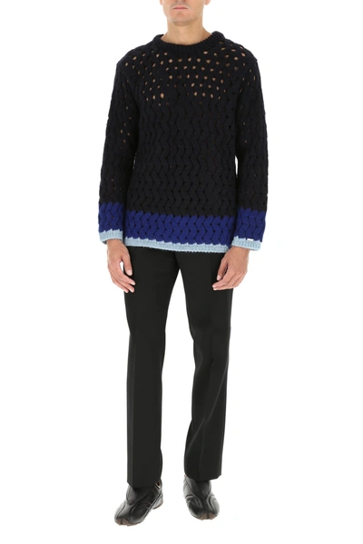Shop Koché Multicolor Alpaca Blend Sweater  Multicoloured Koche Donna|uomo Xs
