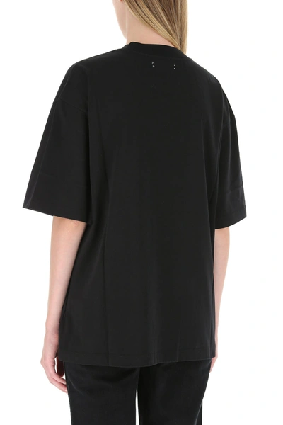 Shop Marni Black Cotton T-shirt  Black  Donna 42