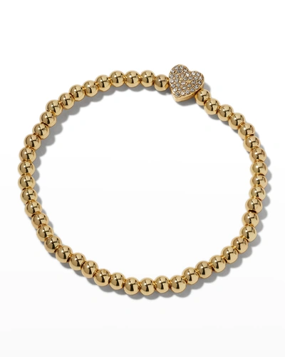 Shop Baublebar Lovestruck Pisa Stretch Bracelet In Gold
