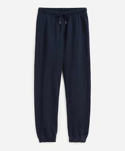 Shop Colorful Standard Organic Cotton Sweatpants In Navy Blue