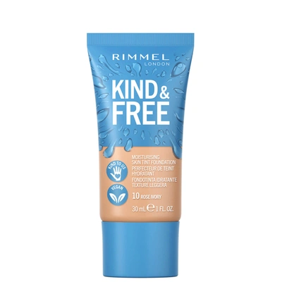 KIND AND FREE SKIN TINT FOUNDATION 30ML (VARIOUS SHADES) - ROSE IVORY