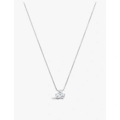Shop Bucherer Fine Jewellery Women's White Gold Classics 18ct White Gold And 0.71ct Diamond Necklace