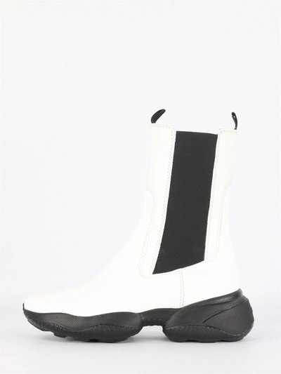 Hogan Interaction Chelsea Boots - Atterley In White