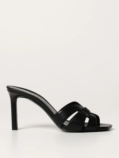Shop Saint Laurent Heeled Sandals  Women Color Black