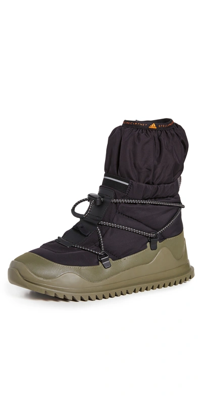 Shop Adidas By Stella Mccartney Asmc Cold.rdy Sneakers Winter Boots In Cblack/darkha/aciora