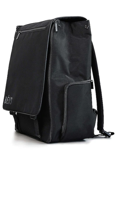 Shop Beis The Hanging Backpack In Black