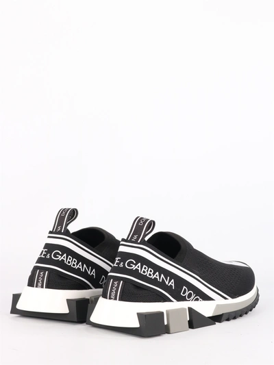 Shop Dolce & Gabbana Sneakers Sorrento With Logo In Black