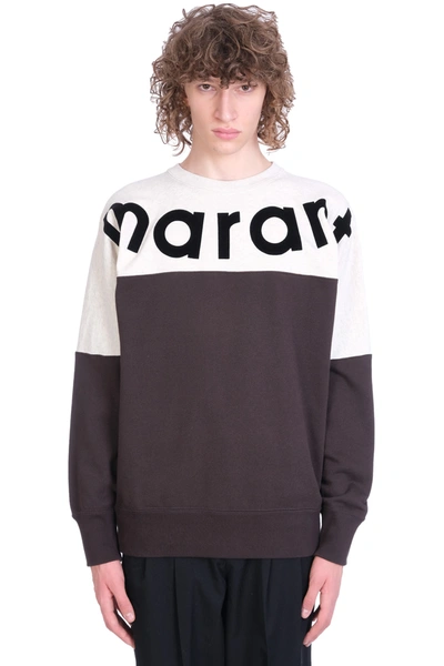 Shop Isabel Marant Howley Sweatshirt In Black Cotton