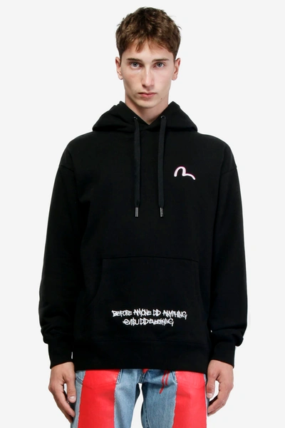 Shop Evisu X Sfera Ebbasta Sweatshirt In Black