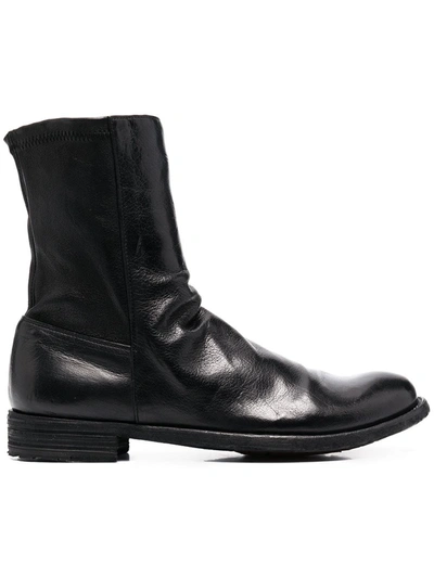 Shop Officine Creative Lexikon Ankle Boots In Black