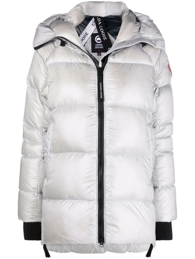 Shop Canada Goose Cypress Puffer Jacket In Grey