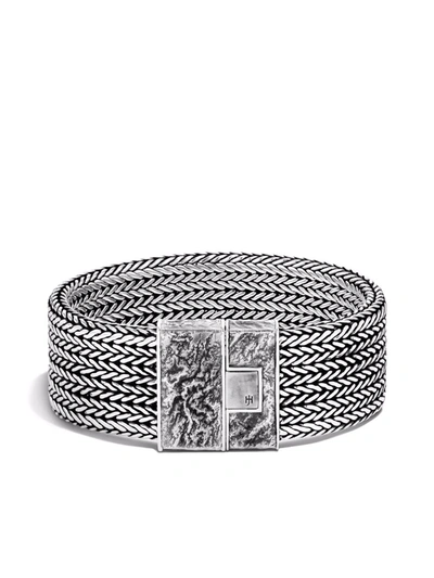 Shop John Hardy Rata Chain 26mm Bracelet In Silber
