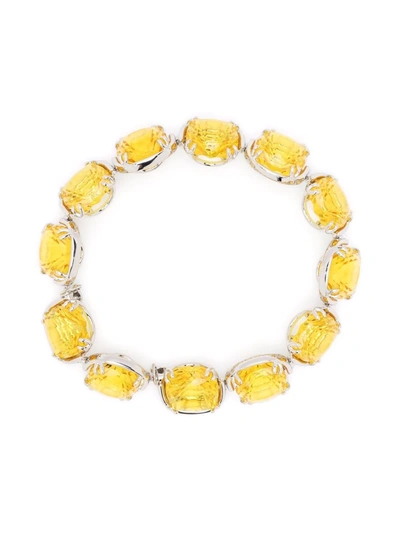 Shop Swarovski Harmonia Crystal Bracelet In Silber