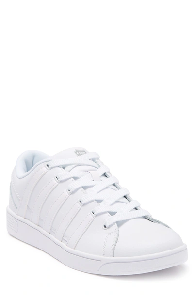 Shop K-swiss Ramli Court Sneakers In White/white