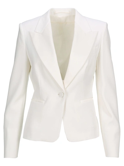 Shop Max Mara Cady Jacket In White