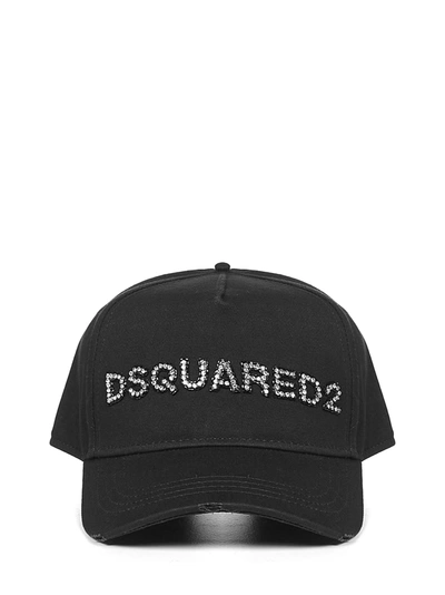 Shop Dsquared2 Hats Black