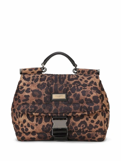 Shop Dolce E Gabbana Women's Brown Polyamide Handbag