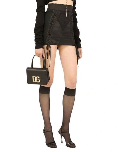 Shop Dolce E Gabbana Women's Black Leather Handbag