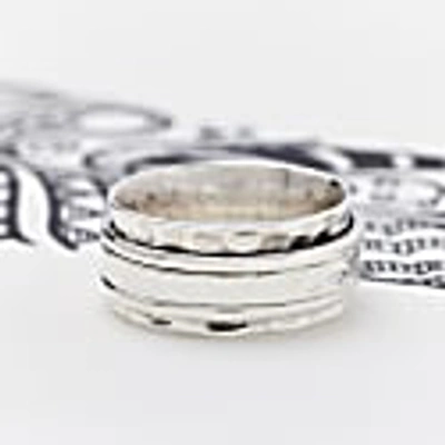 Charlotte's Web Jewellery Men's Karma Abundance Spinning Ring In Spinning