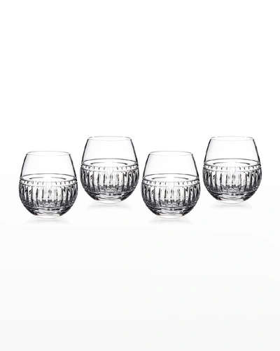 Shop Marquis By Waterford Marquis Addison Stemless Crystal Wine Glasses, Set Of 4