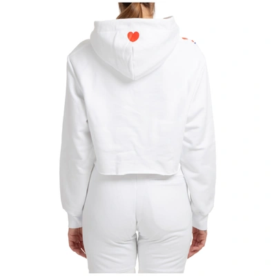 Shop Gcds Women's Sweatshirt Hood Hoodie  Cute Tape In White