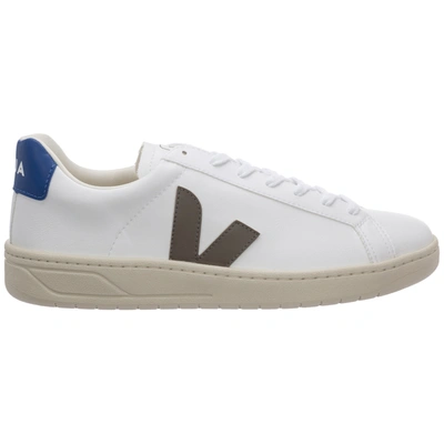 Shop Veja Men's Shoes Leather Trainers Sneakers  Urca In White
