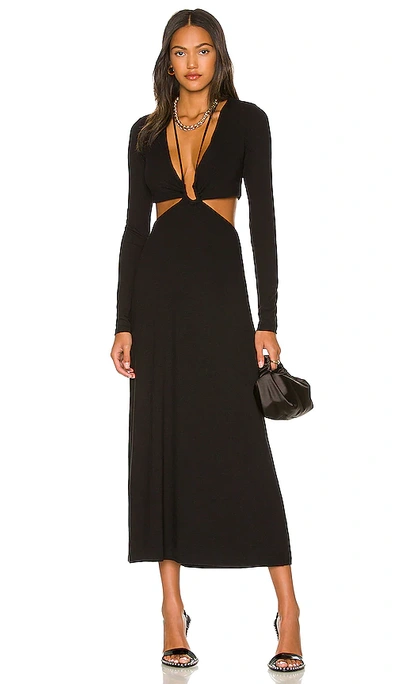 Shop Afrm Bondi Dress In Black