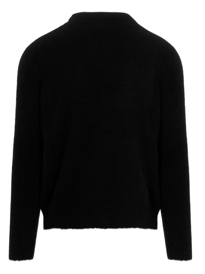 Shop Lanvin Men's Black Other Materials Sweater