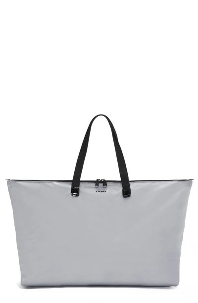 Shop Tumi Voyageur Just In Case® Packable Nylon Tote In Grey Mist