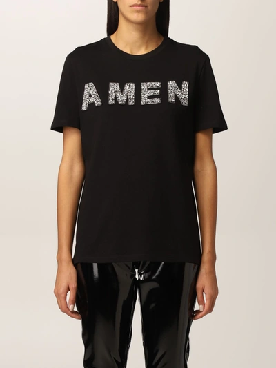 Shop Amen T-shirt  Women In Black