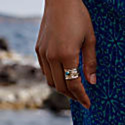 Charlotte's Web Jewellery Secret Garden Ring - Turquoise