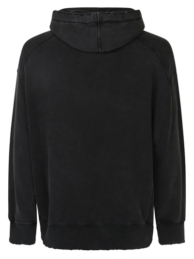 Shop Givenchy Hoodie Washed In Black