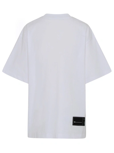 Shop We11 Done White Cotton T-shirt