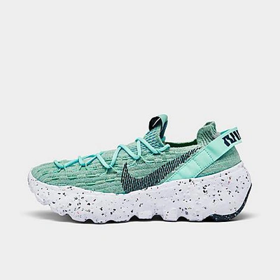 Shop Nike Women's Space Hippie 04 Casual Shoes In Blue