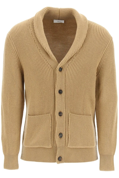 Shop Gm77 Extrafine Wool Cardigan In Brown