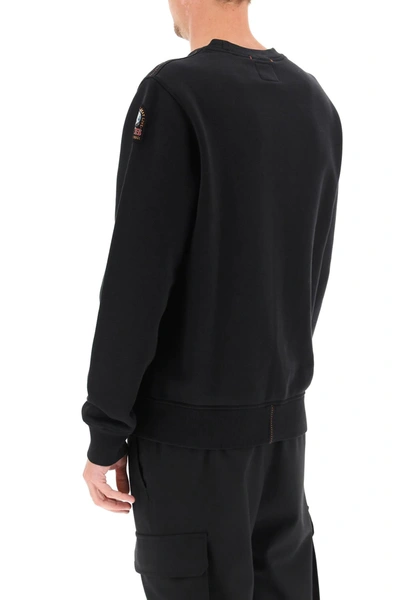 Shop Parajumpers Caleb Sweatshirt With Logo In Black