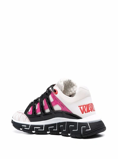 Shop Versace Tgreca Multicolor Sneakers In Max Of Materials