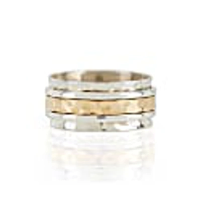 Charlotte's Web Jewellery Men's Karma Fortune Spinning Ring In Spinning