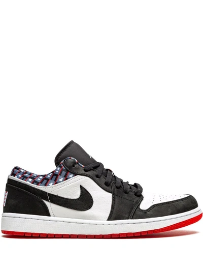 Shop Jordan Air  1 Low "quai 54" Sneakers In Black