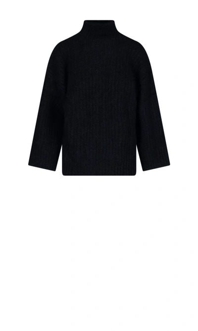 Shop Apc "emma" Sweater In Black