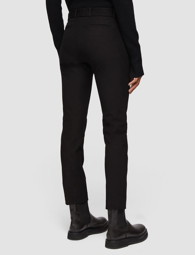 Joseph Gabardine Stretch New Eliston Trousers In Black