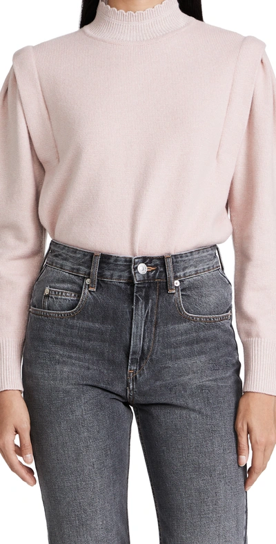 Shop Isabel Marant Étoile Lucile Sweater In Greyish Pink