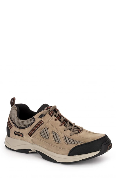 Shop Rockport Rock Cove Sneaker In Taupe Sde