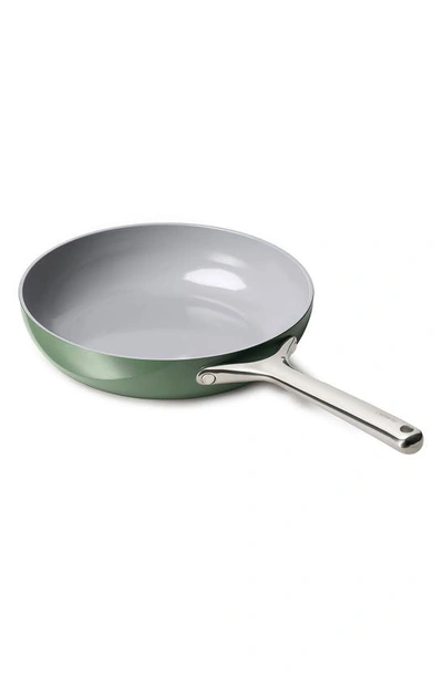Caraway Nonstick Ceramic 10.5-inch Fry Pan In Green