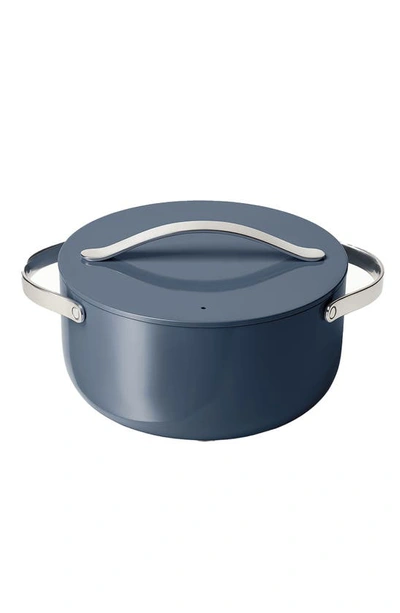 Shop Caraway 6.5 Quart Dutch Oven With Lid In Navy