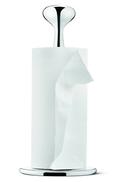 Shop Georg Jensen Alfredo Paper Towel Holder In Silver