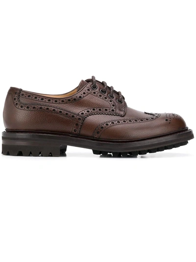 Shop Church's Mcpherson Highland Grain Derby Brogue Ebony