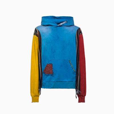 Shop Alchemist Trucker Sweatshirt Aldrfw21mjhd02b In Blue